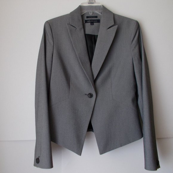 Anne Klein Jackets & Blazers - ANNE KLEIN Women Stretch Suit Jacket 6 Grey